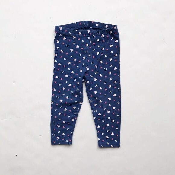 Disney Minnie Mouse print leggings EUC 12-18 month - Picture 1 of 4
